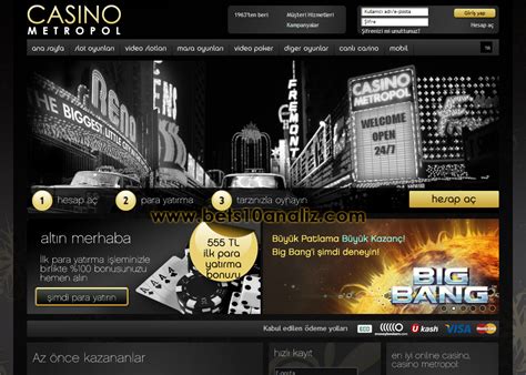 Casino metropol 109: casinometropol üyelik nasıl açarım